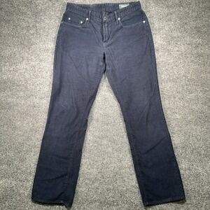 Bonobos Corduroy Pants Men's 30x30 Black Straight Stretch Outdoor Casual Chino